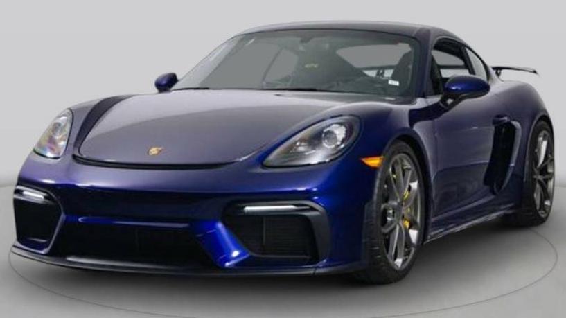 PORSCHE 718 CAYMAN 2021 WP0AA2A84MS260395 image